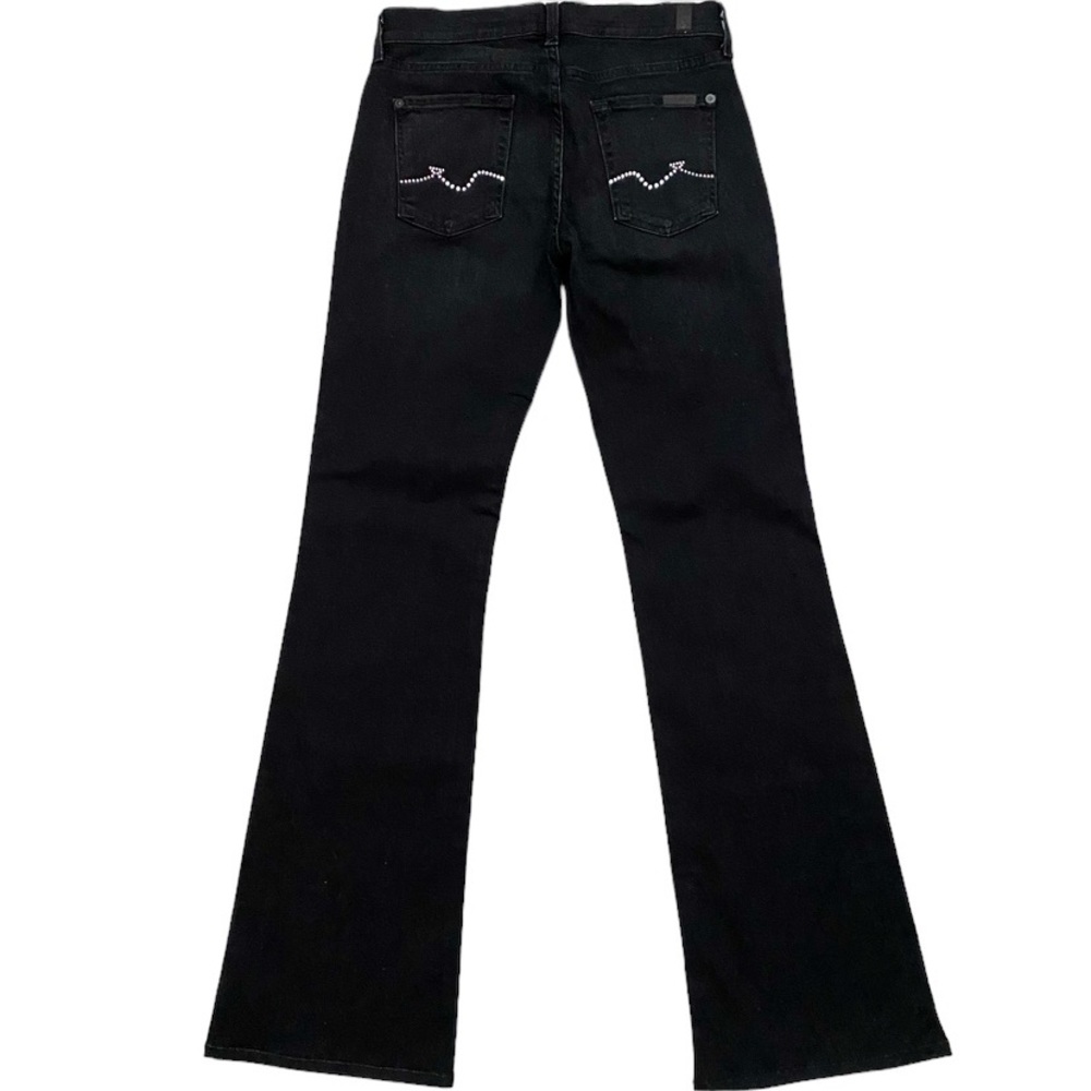 7 For All Mankind Rhinestone Flare Jeans